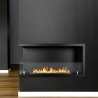 Eck-Einbau Bioethanol-Kamin 90x45 Sutri 90 