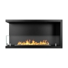 Eck-Einbau Bioethanol-Kamin 90x45 Sutri 90 Maße