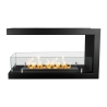 Einbau-Bioethanol-Kamin dreiseitig Biokamin 3 Seiten 90x50 Maratea 90 Angebot