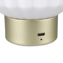 Elegante moderne LED-Tischlampe, wiederaufladbar Arina Sales