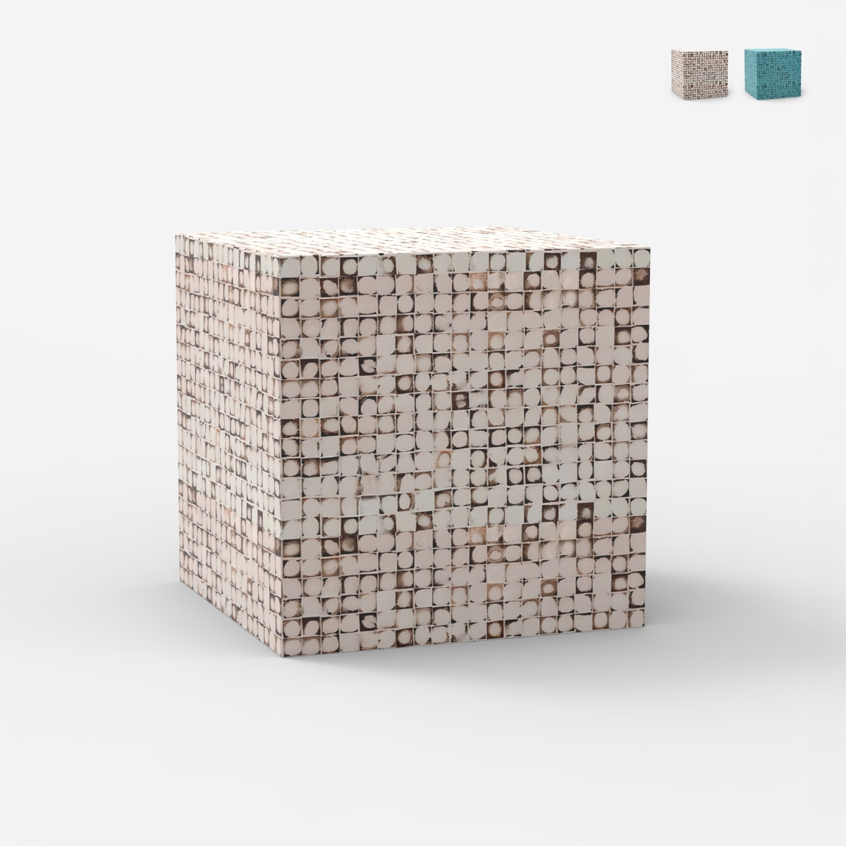Couchtisch quadratisch zeitgenössisch mit Intarsien aus Holz Manju Aktion Couchtisch quadratisch zeitgenössisch mit Intarsien aus Holz Manju Aktion