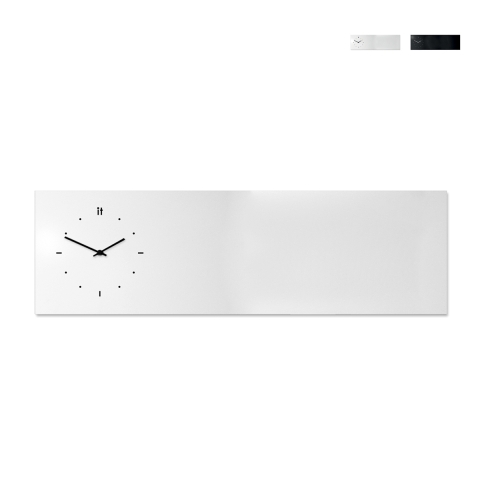 Moderne Design horizontale Magnettafel Wanduhr Lavagna Aktion