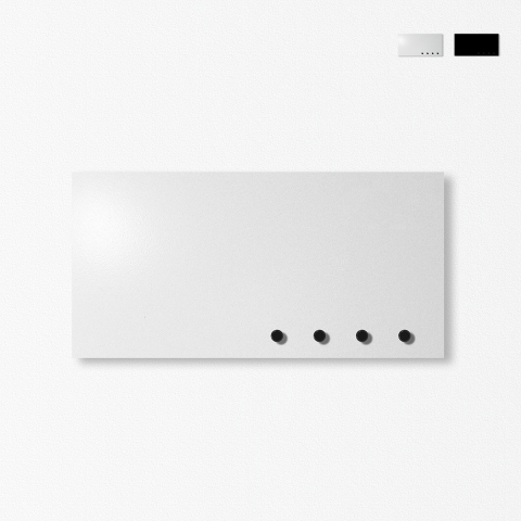 Moderner Wand-Schlüsselhalter mit magnetischer Tafel Mini Aktion