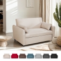 Porto Rico Ausziehbares 2-Sitzer-Schlafsofa, modernes Design aus Stoff Aktion