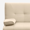 2-Sitzer Kunstleder Schlafsofa mit Armlehnen Olivina für Zuhause und öffentliche Plätze bereit zu schlafen Auswahl