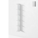 Regal offenes Design mit 6 Regalböden, modernes Design Soft Aktion