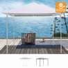 Pavillon 3x3 Meter Garten Stahl winddicht Style UV Sales