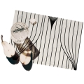 Set mit 2 waschbaren Platzsets im Vintage-Design 42x30 Art Déco Aktion