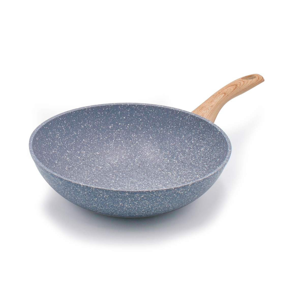 Antihaft-Wokpfanne aus Aluminium 28cm Steineffekt Pierre Gourmet Aktion Antihaft-Wokpfanne aus Aluminium 28cm Steineffekt Pierre Gourmet Aktion