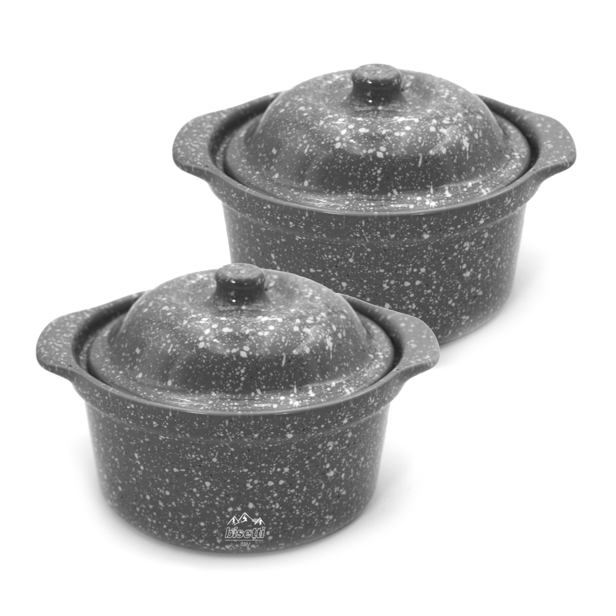Set mit 2 antihaftbeschichteten Keramik-Brätern aus Stoneware Pierre Gourmet Aktion Set mit 2 antihaftbeschichteten Keramik-Brätern aus Stoneware Pierre Gourmet Aktion