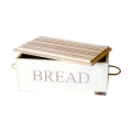 Brotkasten mit Holzschneidebrett Bisetti Stonewhite Aktion