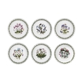 Set aus 6 Brottellern aus Porzellan 16,5 cm Botanic Garden Aktion