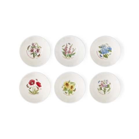 Set aus 6 stapelbaren Schalen 17,5 cm Portmeirion Botanic Garden Meadow Aktion
