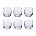 Set mit 6 bauchigen Likörgläsern aus Glas für Küche, Bar und Restaurant Mexico Aktion
