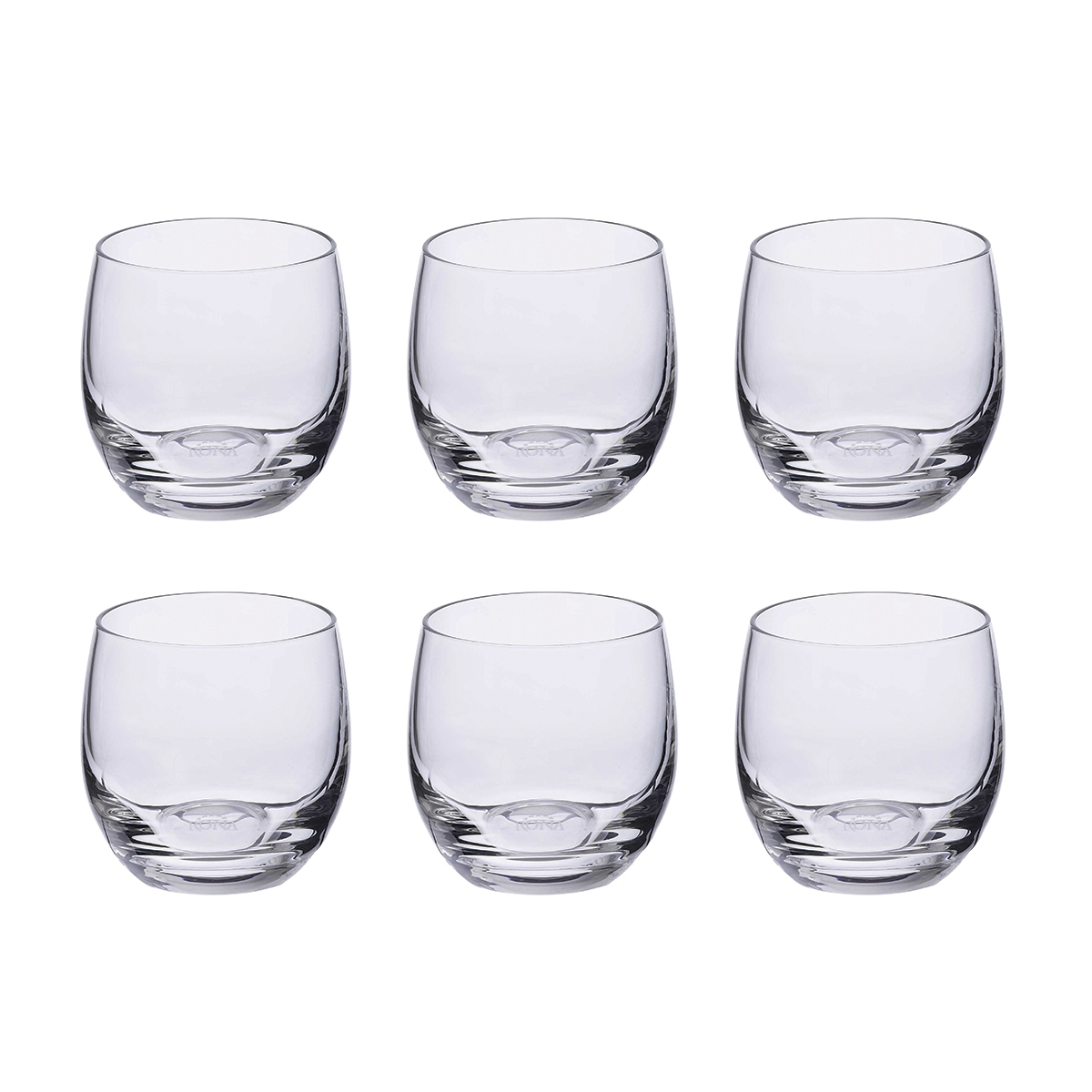 Set mit 6 bauchigen Likörgläsern aus Glas für Küche, Bar und Restaurant Mexico Aktion Set mit 6 bauchigen Likörgläsern aus Glas für Küche, Bar und Restaurant Mexico Aktion