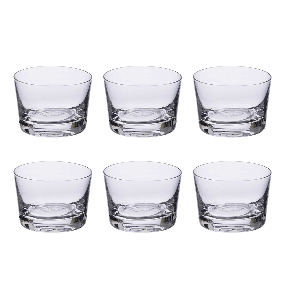 Set mit 6 konischen Likörgläsern aus Glas für Küche, Bar, Restaurant Mexico Aktion Set mit 6 konischen Likörgläsern aus Glas für Küche, Bar, Restaurant Mexico Aktion