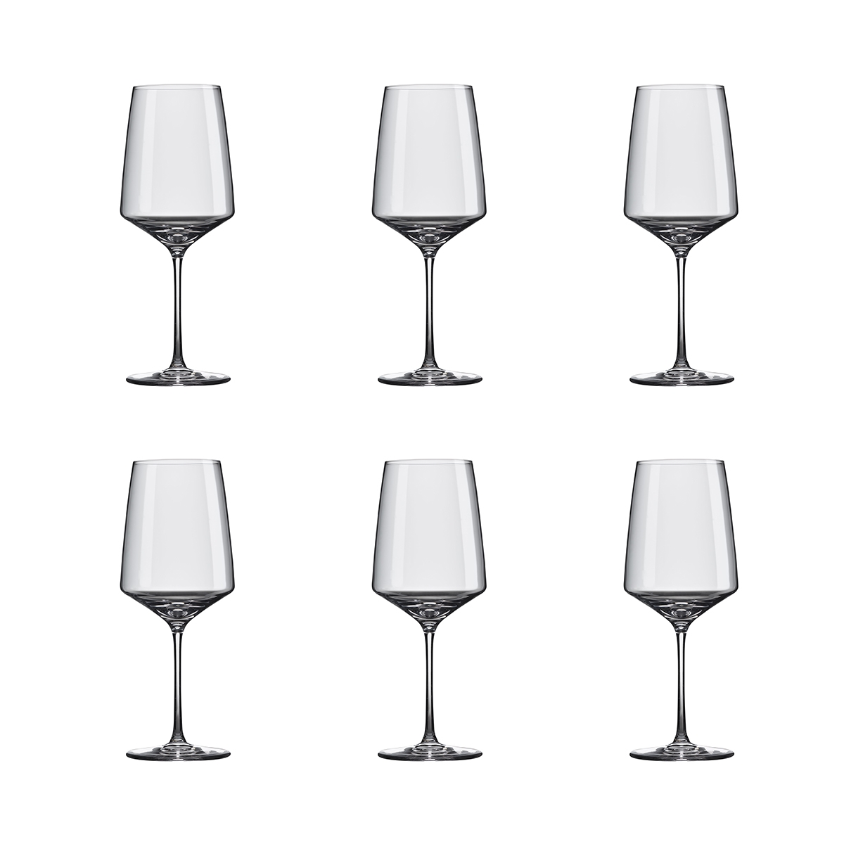 Set aus 6 Kristallglas-Weingläsern 400ml Küche Bar Restaurant Siesta Aktion
