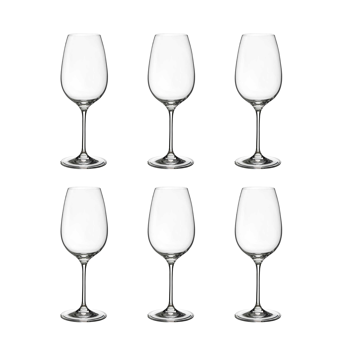 Set mit 6 Weißweingläsern, Design Goccia, Küche & Restaurant, 21,5 cm Aktion Set mit 6 Weißweingläsern, Design Goccia, Küche & Restaurant, 21,5 cm Aktion