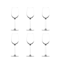 Set mit 6 Beaujolais-Gläsern, kristallklares Glas, 515ml, Shanghai Aktion