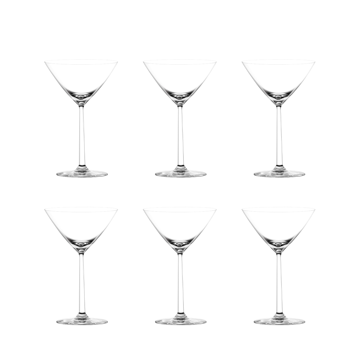 Set aus 6 Martini-Gläsern, Verkostungsküche Restaurant, 230ml, Shanghai Aktion