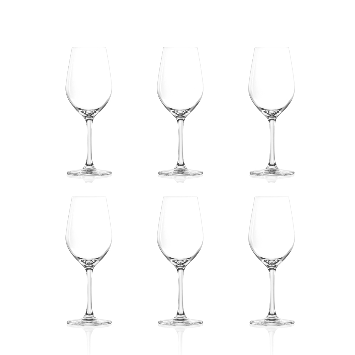 Set 6 Weingläser 260ml aus Kristallglas Tokyo Temptation Aktion