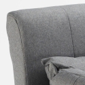Deborah Twin 1,5-Sitzer Stoff Schlafsessel Schlafsofa klappbar 