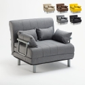 Deborah Twin 1,5-Sitzer Stoff Schlafsessel Schlafsofa klappbar Eigenschaften