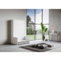 Schrankbett 1,5 Plätze 120x190cm mit Sofa Sofà Kentaro Sales