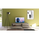 Minimalistisches TV-Rack mit 1 Fach und 2 Schubladen, 160x42x40, Solaria Lagerbestand