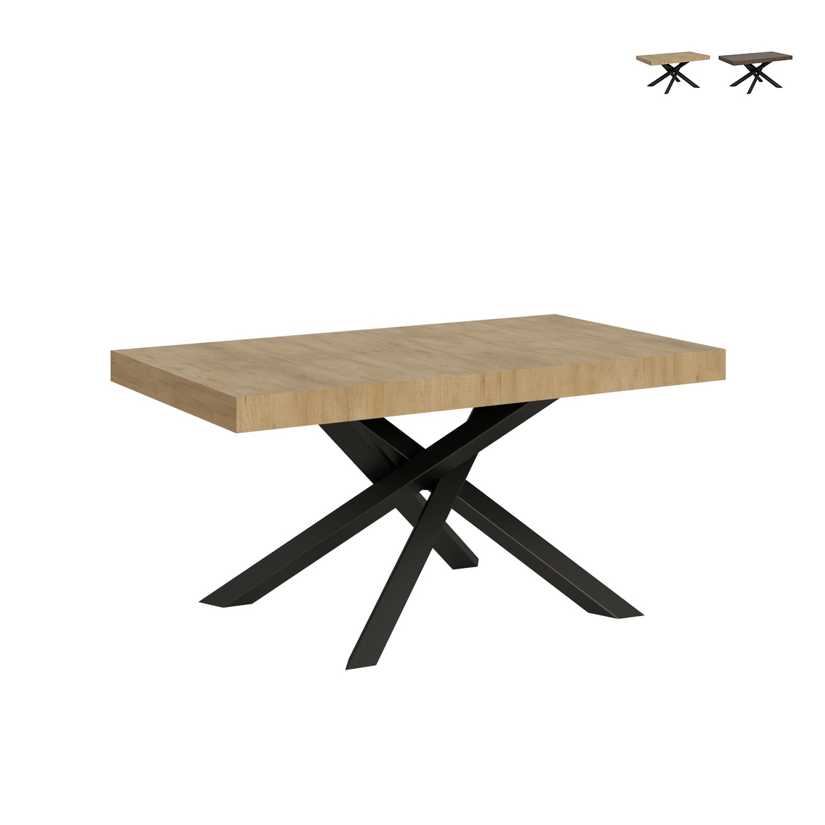 Ausziehbarer Tisch im modernen Urban-Design für 18 Personen, 90×160-420 Volantis Angebot