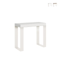 Ausziehbarer Konsolentisch für 14 Personen, minimalistisches Design, Küche 90x40-300 Tecno Aktion
