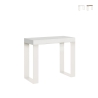Ausziehbarer Konsolentisch für 14 Personen, minimalistisches Design, Küche 90x40-300 Tecno Aktion
