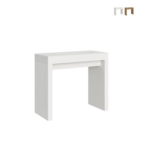 Erweiterbarer Konsolentisch moderner Küchentisch 90x40-300 Roxell Aktion