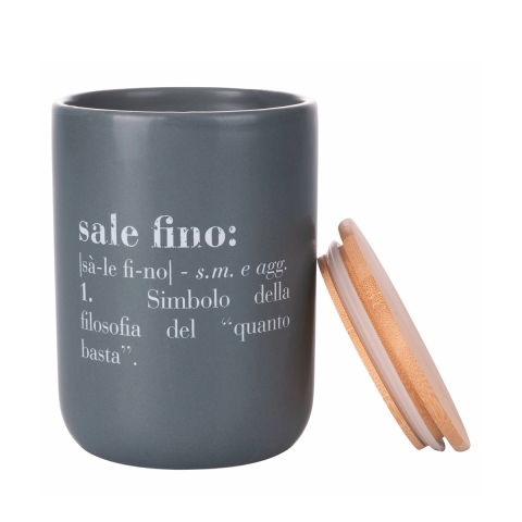 Victionary Keramik-Salzdose mit Deckel 10x13,5 Aktion
