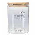 Set aus 3 Glasbehältern 10x14cm für Kaffee, Zucker und Salz Victionary Rabatte