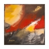 Modernes abstraktes Bild auf Leinwand Fuego H. Romero Angebot