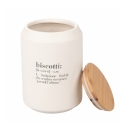 Keramik-Keksdose mit Bambusdeckel 12,5x18 Victionary Aktion