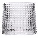 Set mit 6 retro-dekorierten Vintage Schnapsgläsern, kippbar aus Glas Auswahl