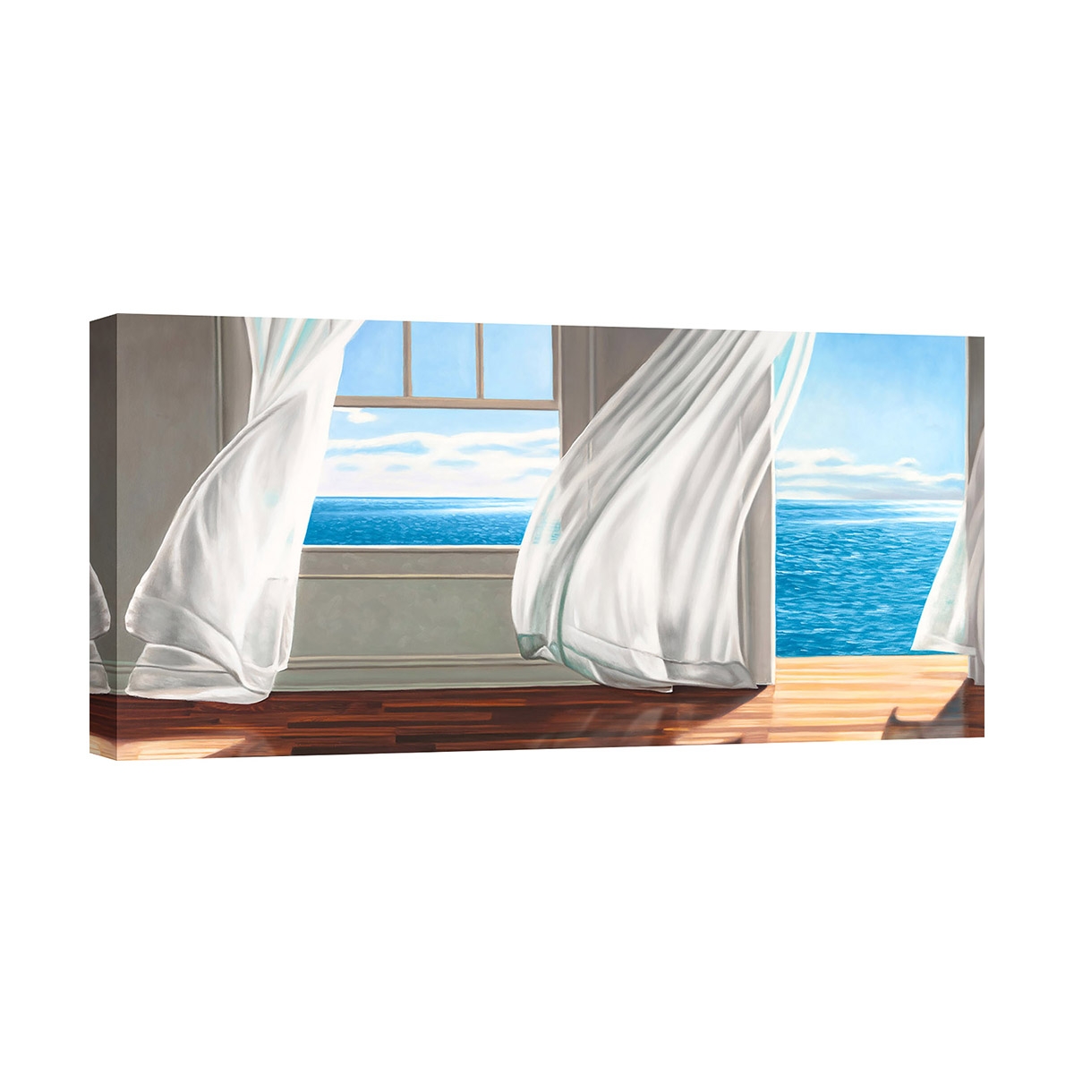 Leinwanddruck mit Fenster zum Meer Ocean Escape Pierre Benson Aktion Leinwanddruck mit Fenster zum Meer Ocean Escape Pierre Benson Aktion