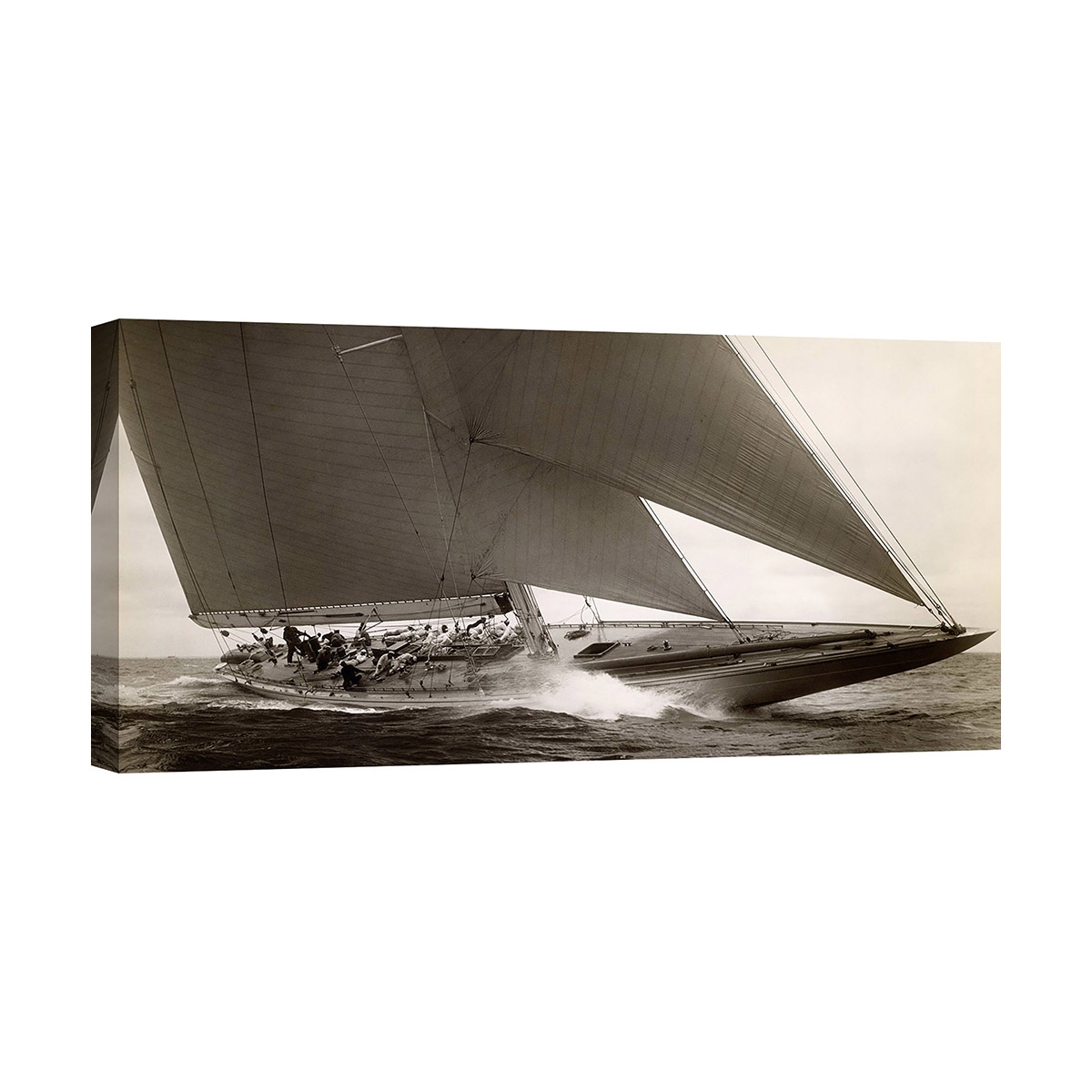 Wandbild Segelboot Vintage J Class Sailboat, 1934 Edwin Levick Aktion Wandbild Segelboot Vintage J Class Sailboat, 1934 Edwin Levick Aktion