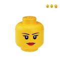 Großes LEGO-Aufbewahrungsbehälter in Kopfform Head L Aktion