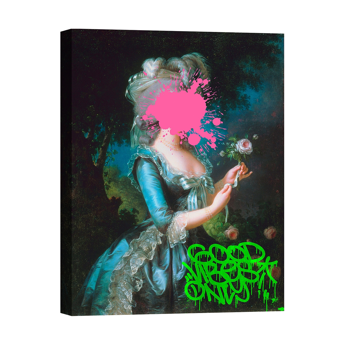 Leinwanddruck Pop Street Art Marie Antoinette von Eric Chestier Aktion