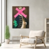 Moderne Pop-Art-Leinwanddruck "The Duke" von Eric Chestier Verkauf