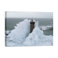 Leinwanddruck Faraglione unter Sturm Phare de Kéréon Jean Guichard Aktion