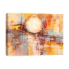 Moderne abstrakte Wandkunst, bunter Druck Riflessi del tramonto Lucas Aktion