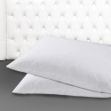 Set aus 2 Kissenbezügen 50x80cm aus Percal-Baumwolle mit Umschlag Miami Modell
