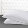 Set aus 2 Kissenbezügen 50x80cm aus Percal-Baumwolle mit Umschlag Miami Modell