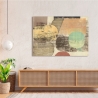Moderner abstrakter Kunstdruck auf Leinwand Constellation Peter Winkel Sales