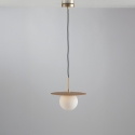 Hängelampe Metall mit Glasdiffusor 30cm Chaplin LS1 Verkauf
