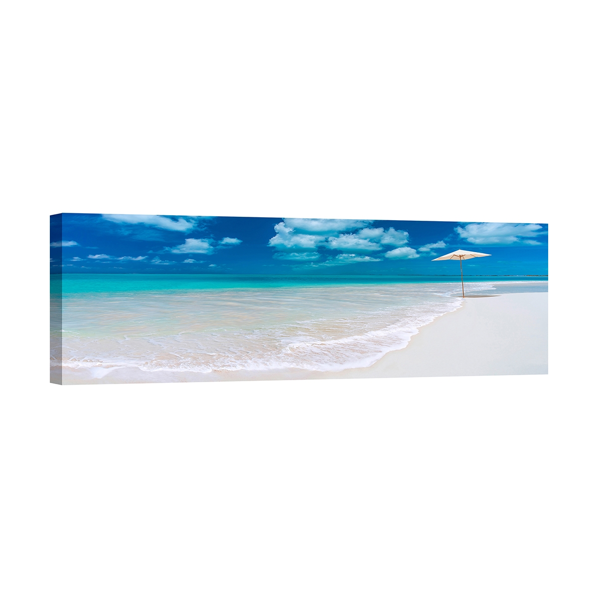 Farbiger Fotodruck auf Leinwand Tropischer Strand in Cayo Largo Kuba Aktion Farbiger Fotodruck auf Leinwand Tropischer Strand in Cayo Largo Kuba Aktion